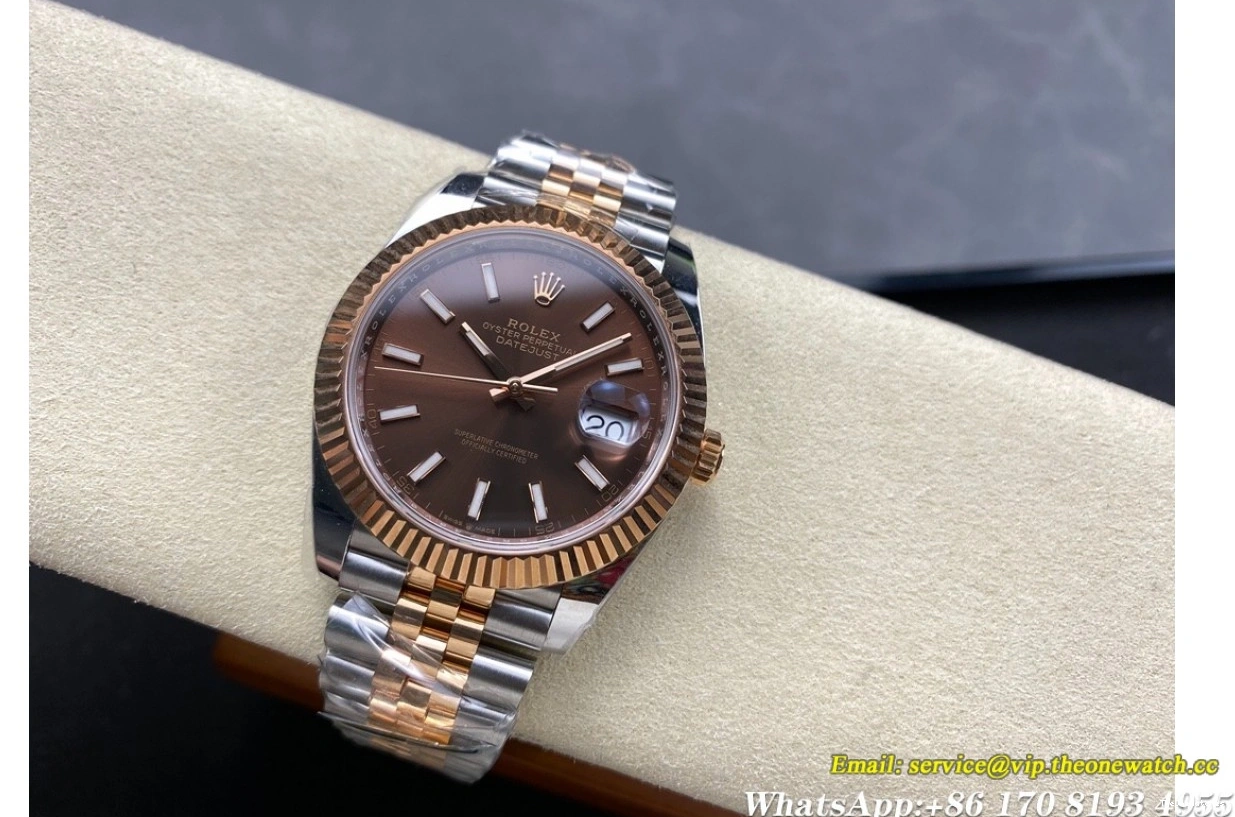 SS Stk 41mm Datejust Jub Version) SH3235(Tungsten Heavy Brown ARF 126331 RG 0424